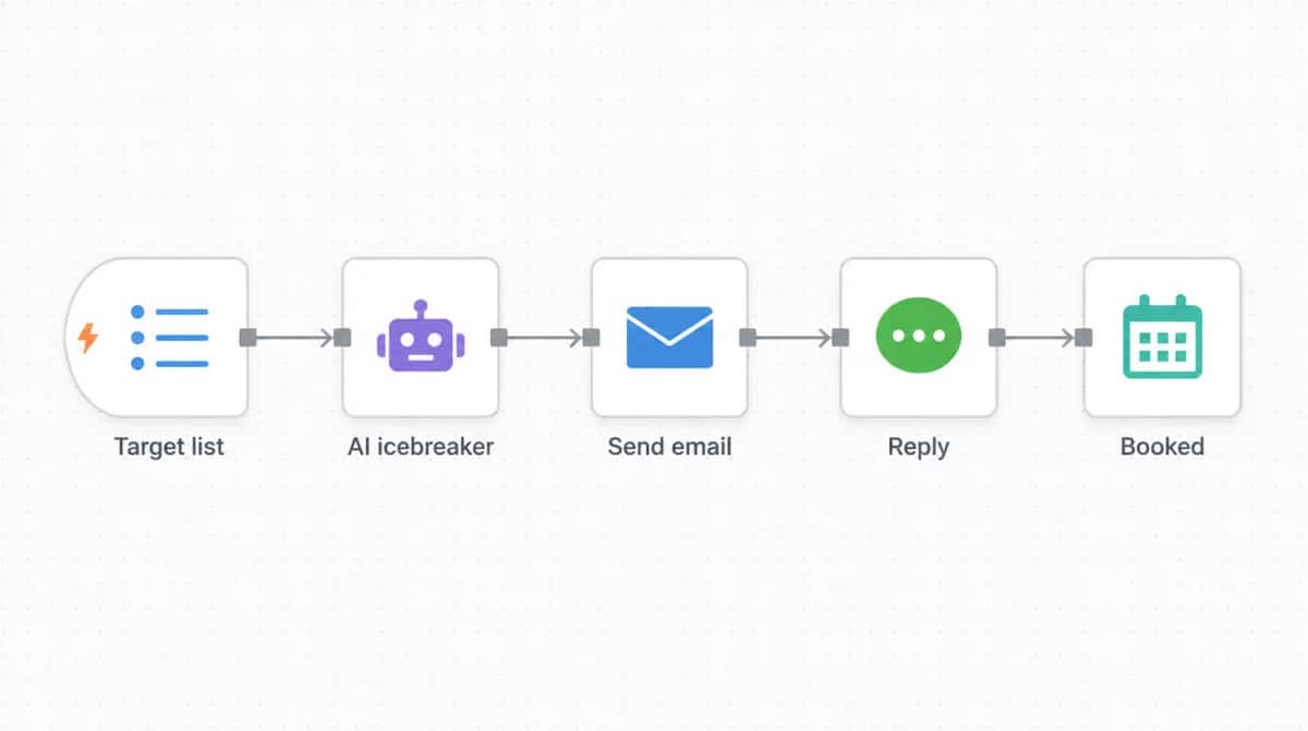 Cold email outreach engine automation