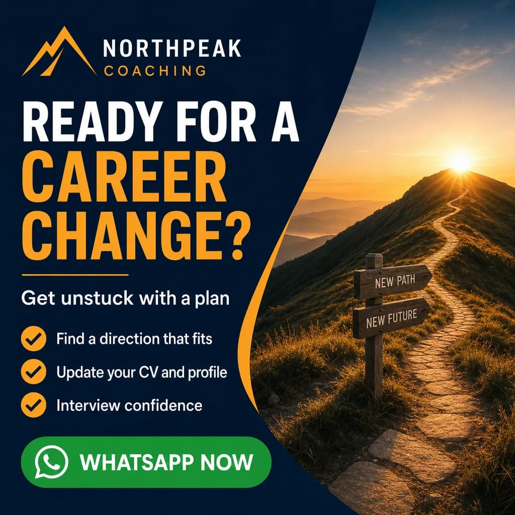 Coaching ad creative for Northpeak Coaching: Career change