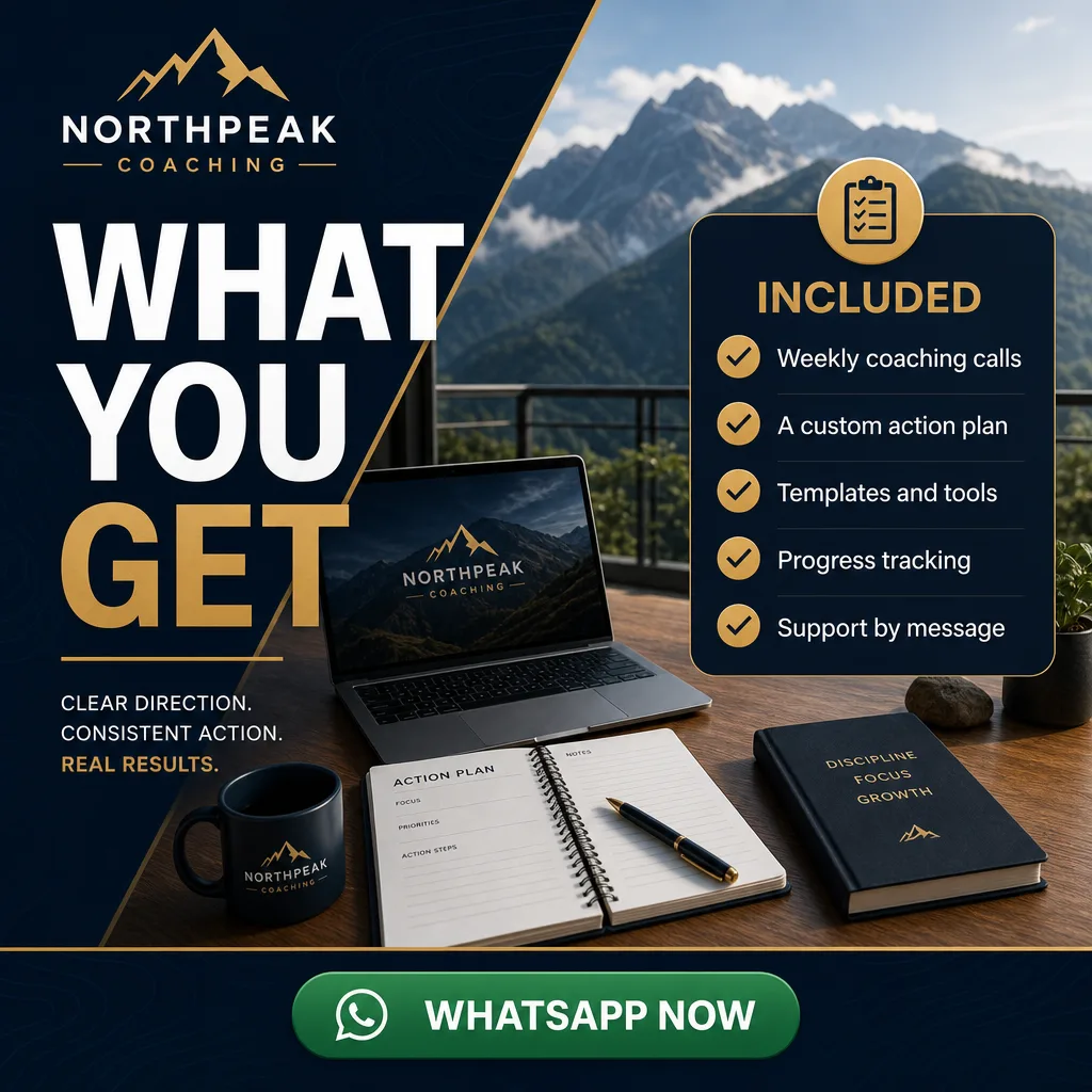 Coaching ad creative for Northpeak Coaching: What you get