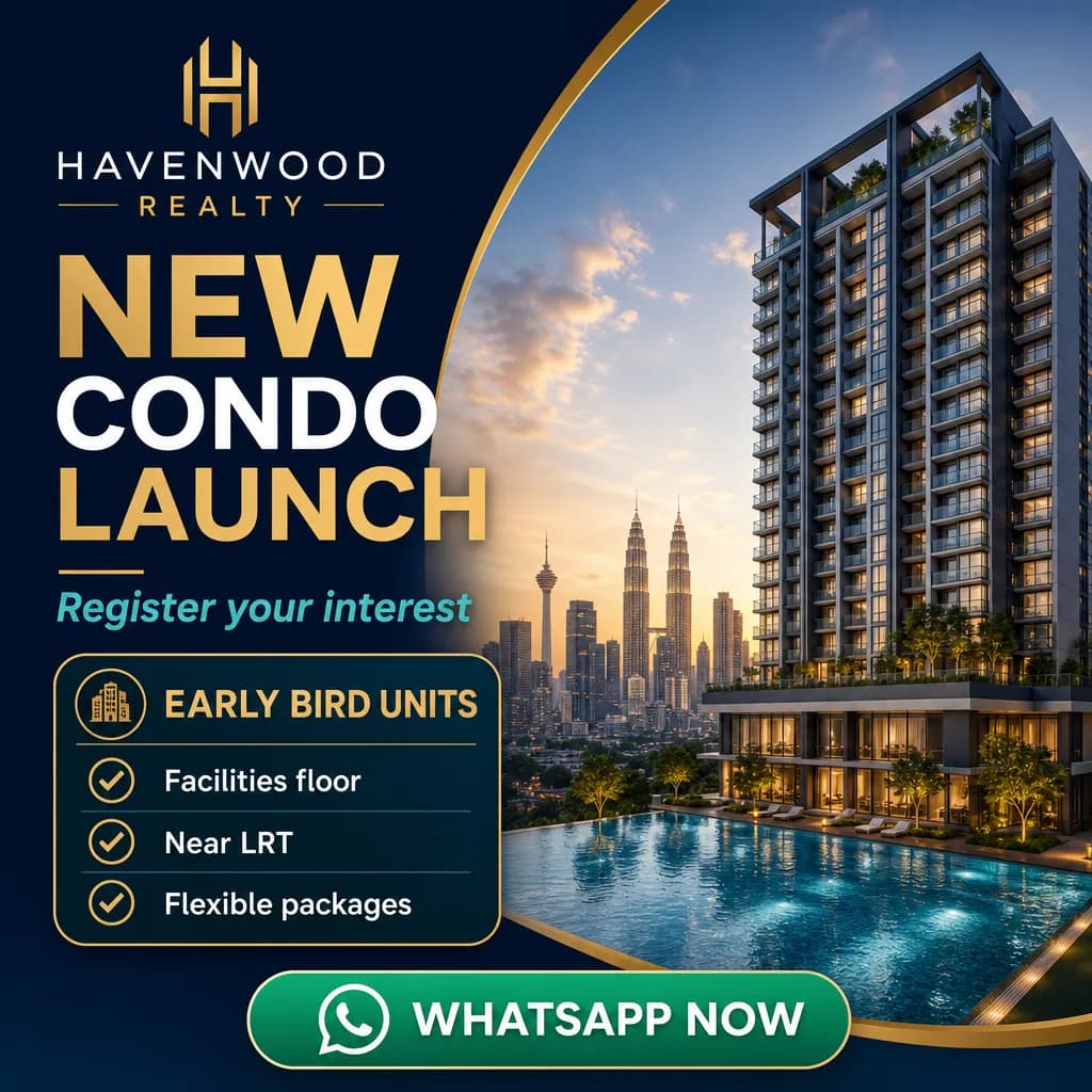 Real Estate ad creative for Havenwood Realty: New condo launch