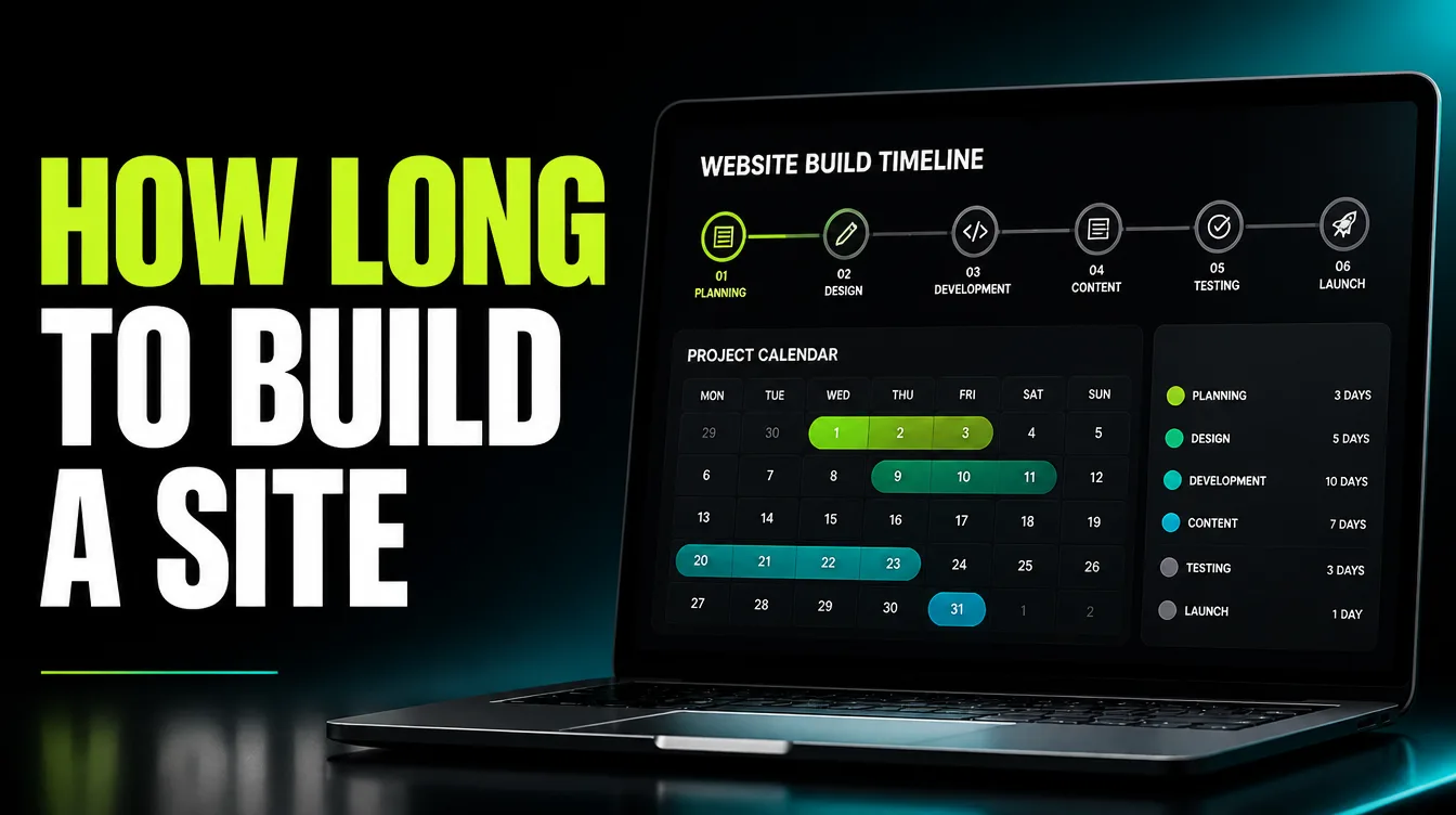 How Long Does It Take to Build a Website?