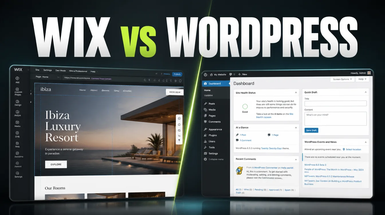 Wix vs WordPress: Which Should You Build On?