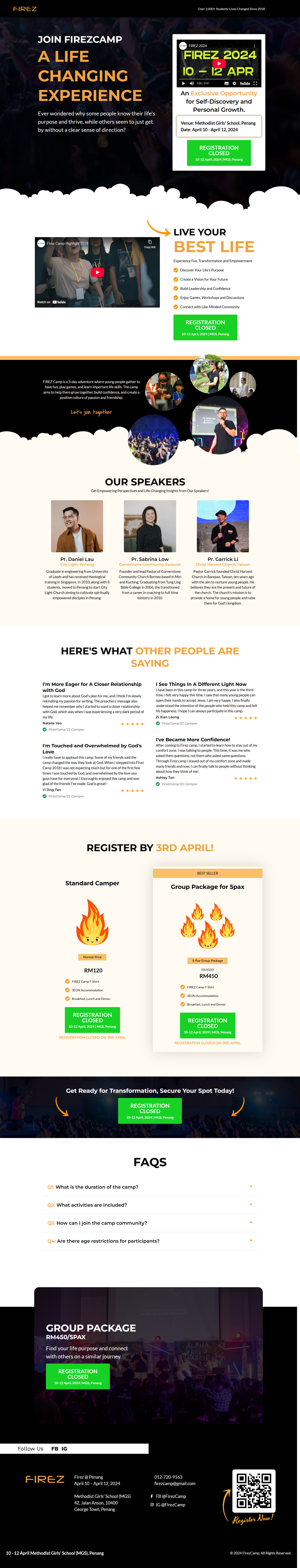 FirezCamp’24 website