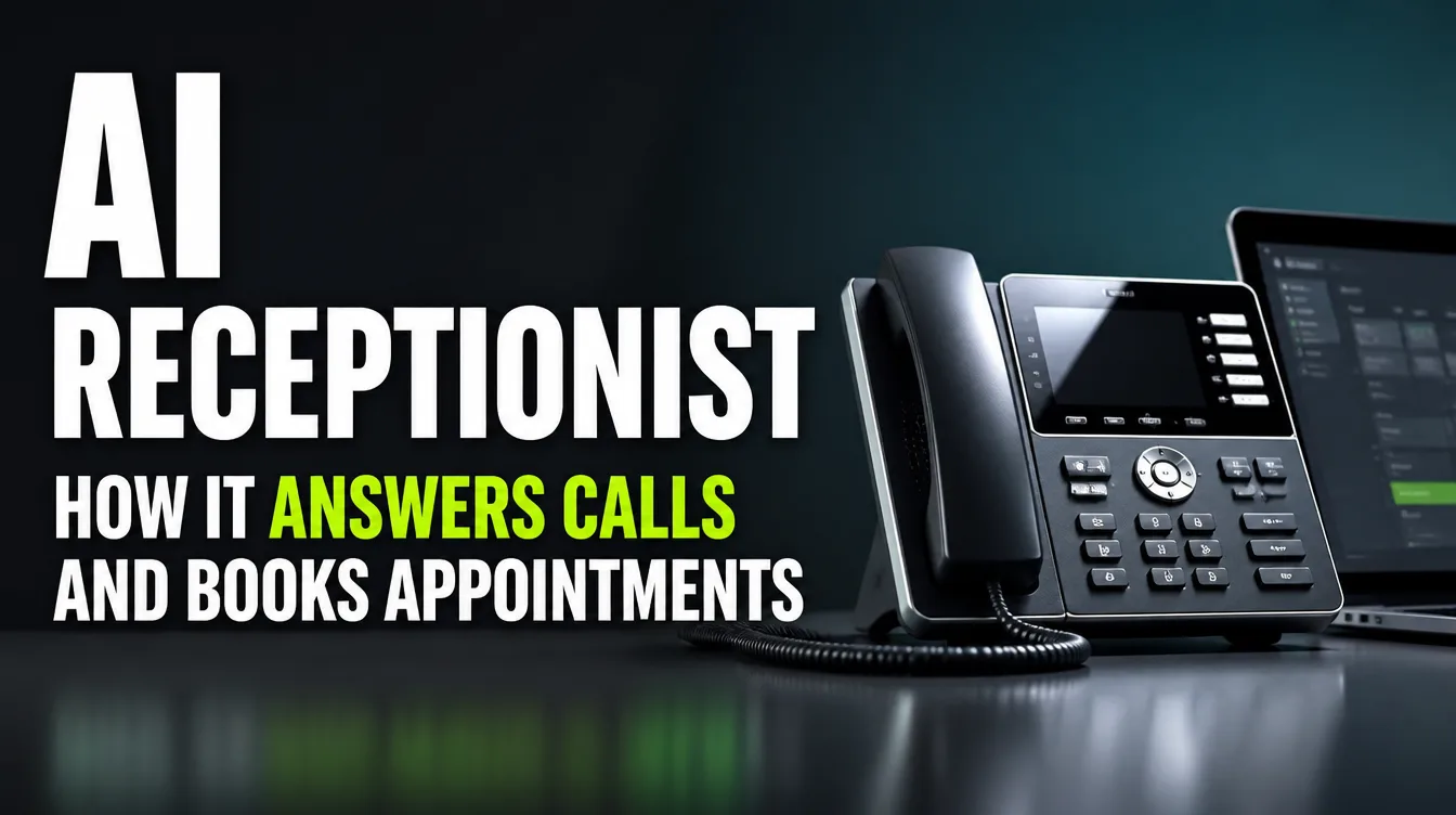 AI Receptionist: How It Answers Calls and Books Appointments