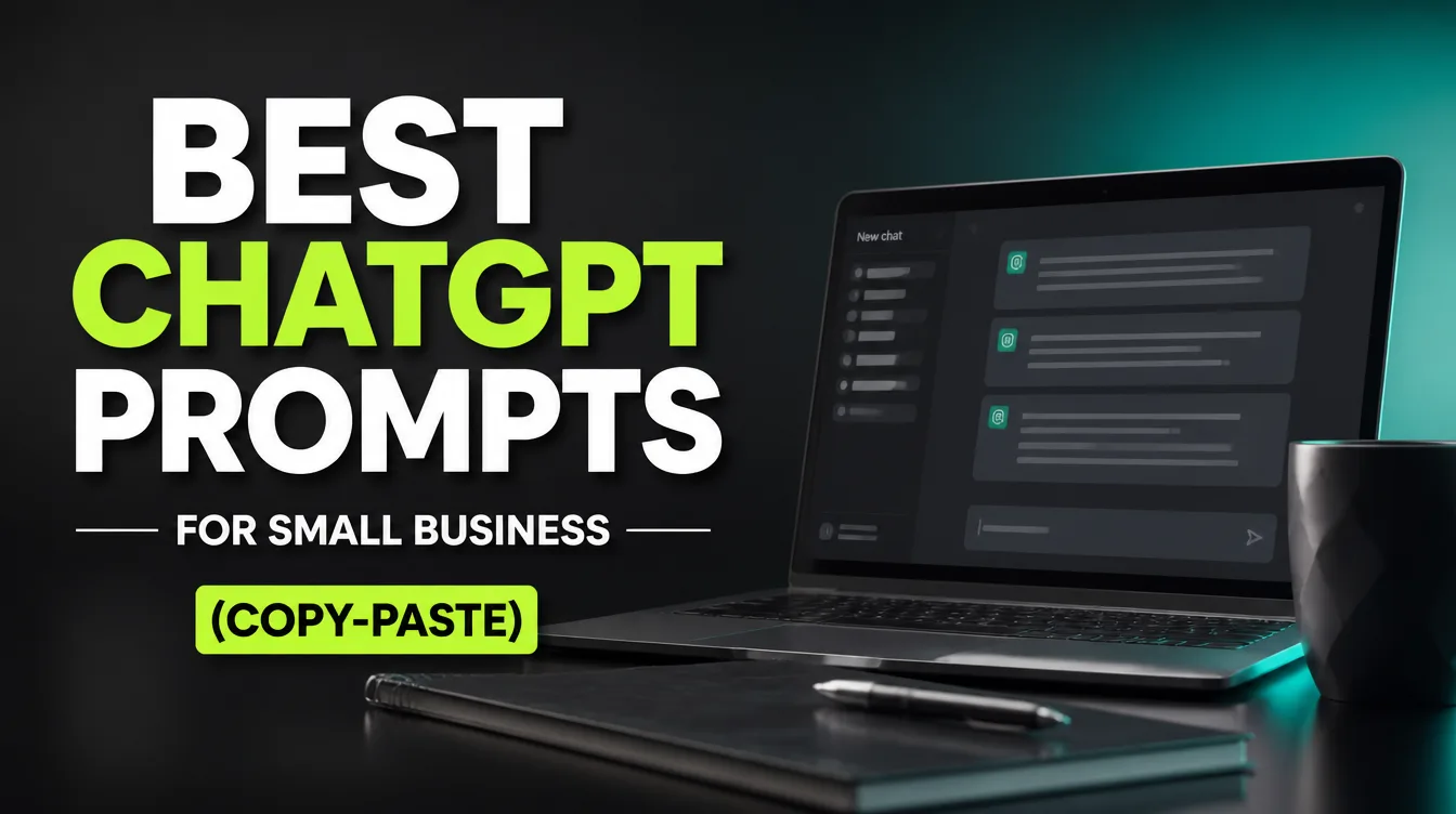 The Best ChatGPT Prompts for Small Business (Copy-Paste)