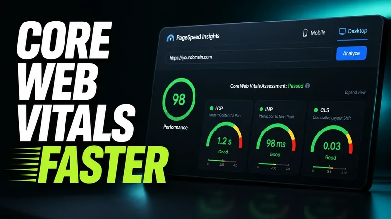 Core Web Vitals Explained: How to Make Your Site Faster