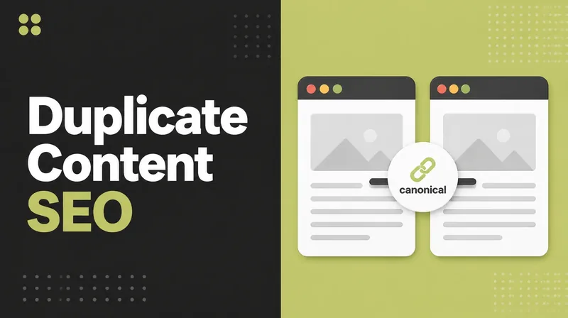Two near identical pages flagged with a canonical tag.