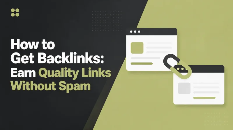 How to Get Backlinks, beside a link joining one page to another.