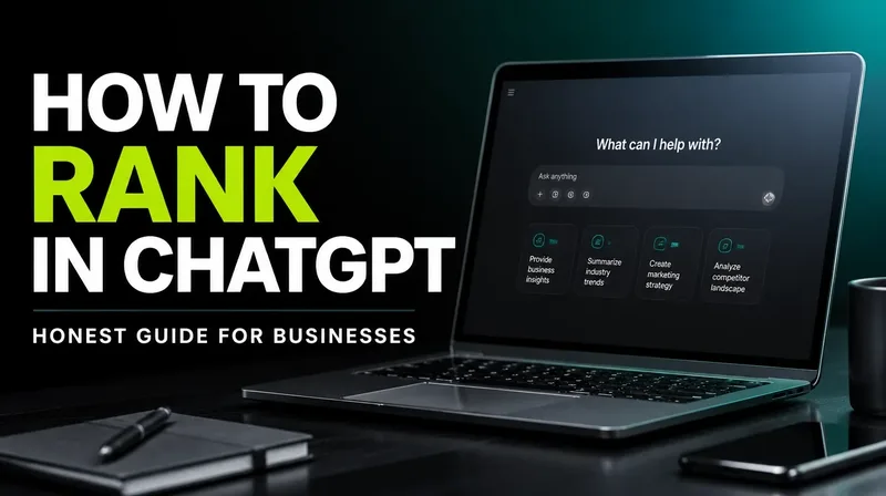 How to Rank in ChatGPT (Honest Guide for Businesses)