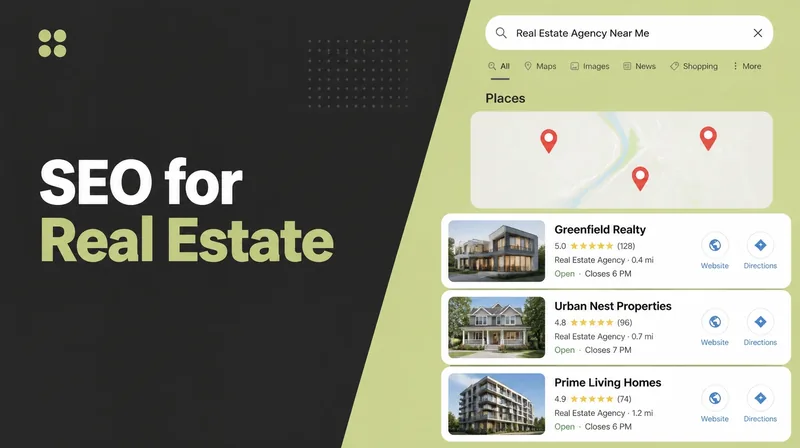 A property listing page inside local search results.