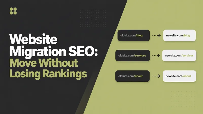 Website Migration SEO, beside old URLs redirecting across to new ones.