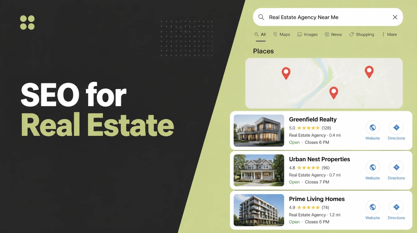 A property listing page inside local search results.