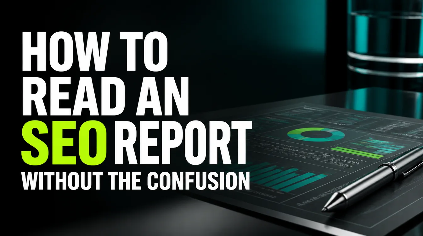 How to Read an SEO Report Without the Confusion