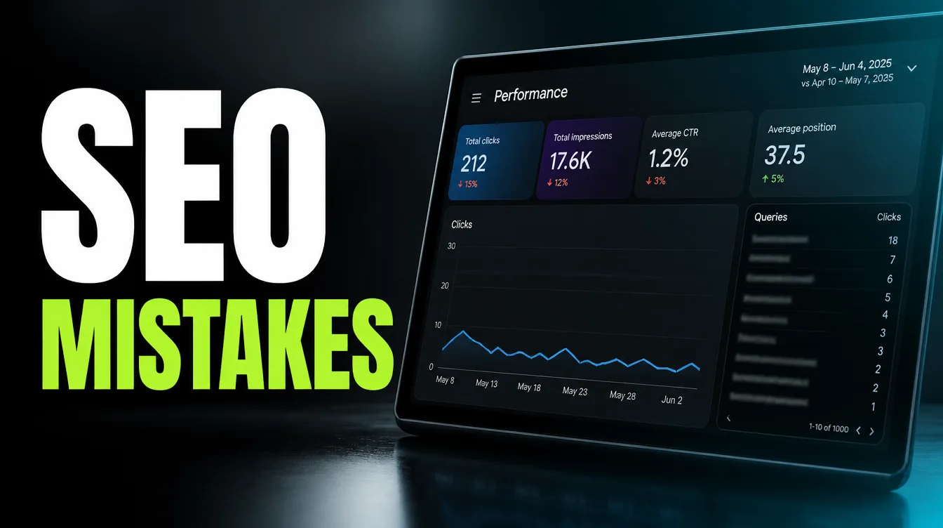 5 SEO Mistakes Still Killing Small Business Rankings in 2026