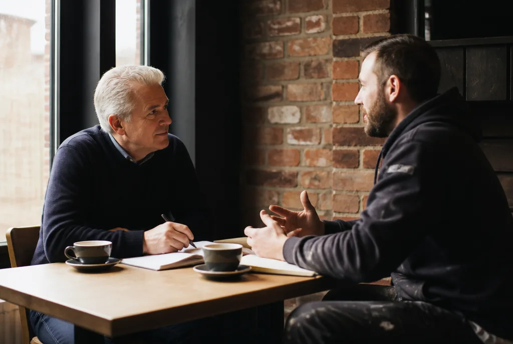 One-to-One Coaching — Owners of established companies (£500k–£10m) who are done being the bottleneck.