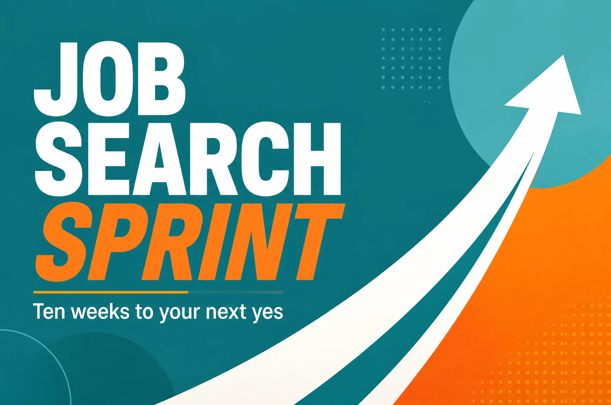 The printed Job Search Sprint program guide