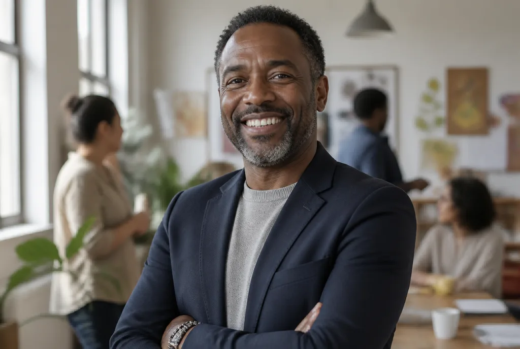 Marcus, who moved from Hospital Operations Director to Nonprofit COO