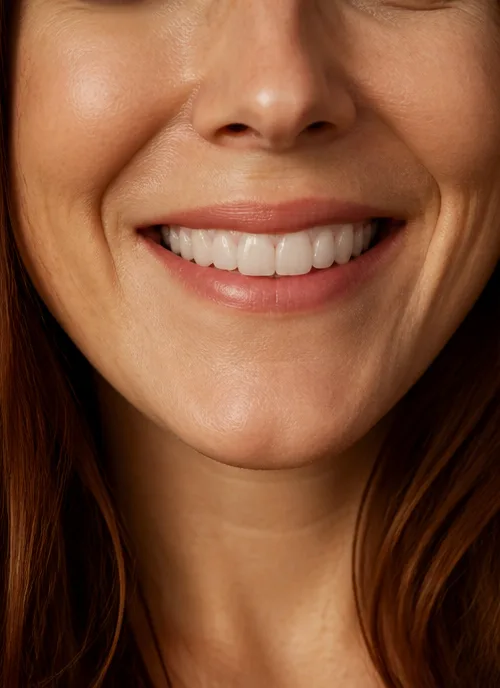 Before and after — Eight veneers, one quiet upgrade