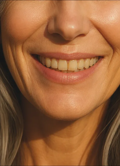 Before — Whitening, then restraint
