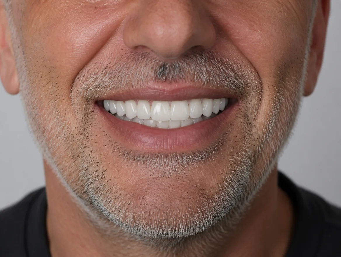 Smile after full-arch implant restoration