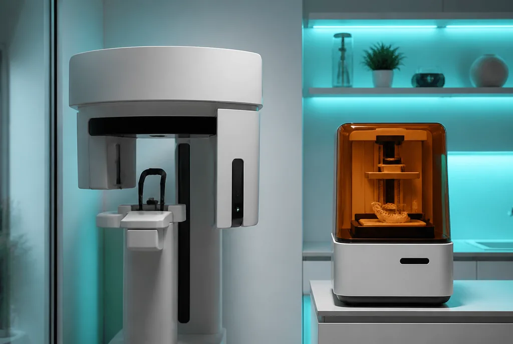 CBCT scanner and 3D printer