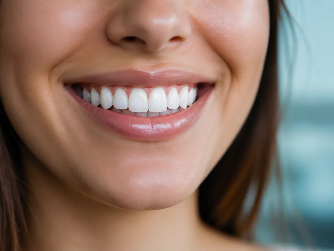 Smile after clear aligner treatment