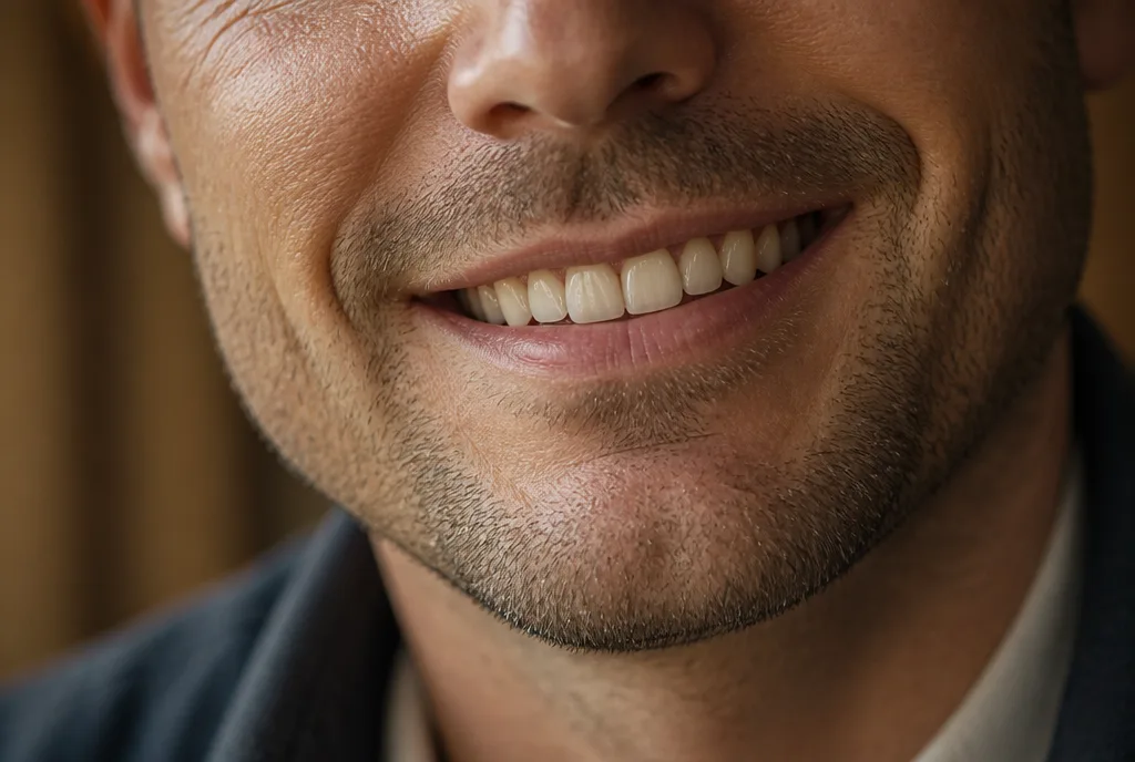 Whitening, then a little edge bonding — after