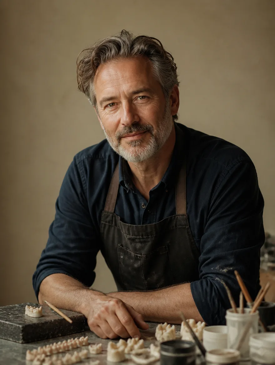 Tom Beckett, Master Ceramist (in-house lab)