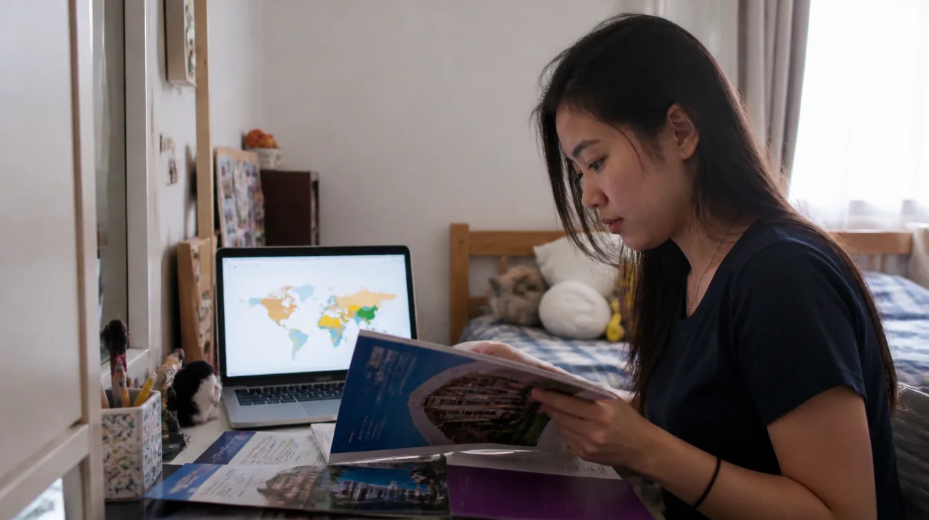 Comparing universities overseas