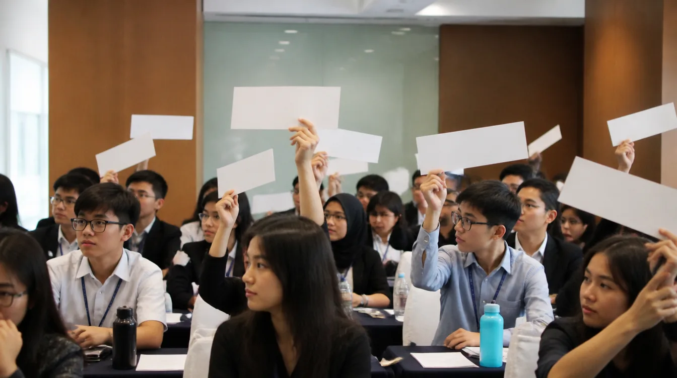Model United Nations session
