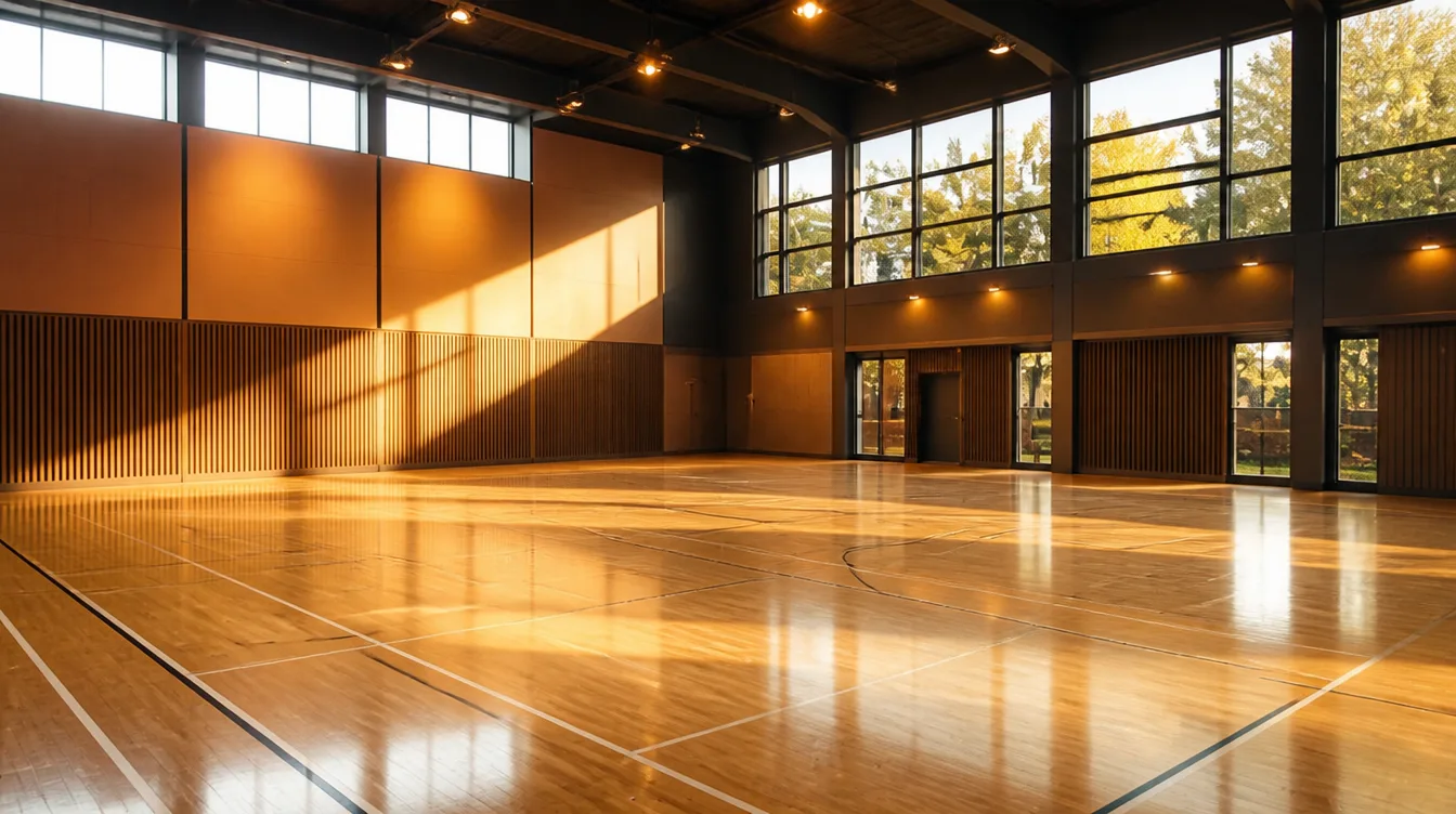 Indoor sports hall