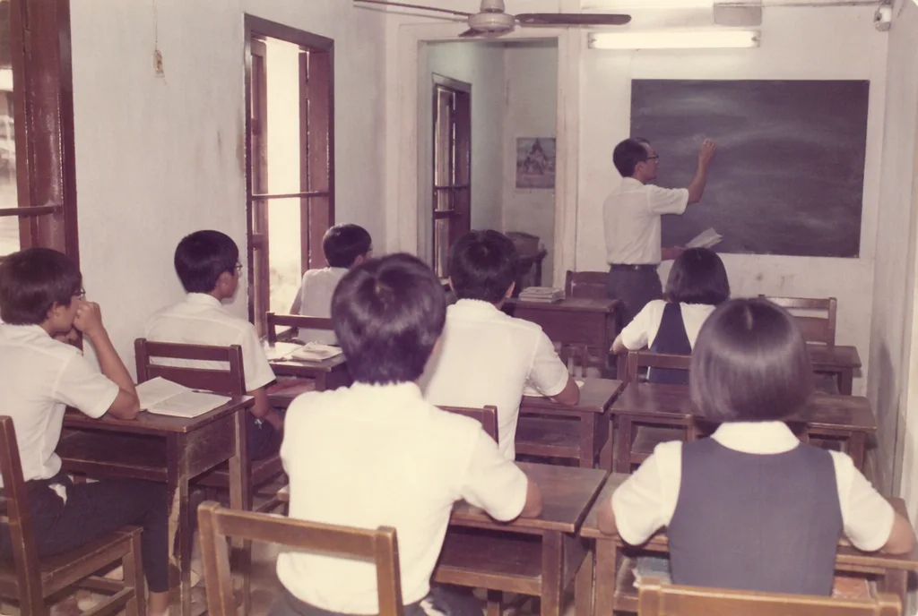 A tuition class on Burmah Road