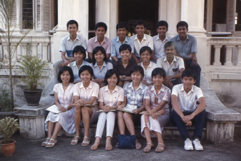 The first A Level class