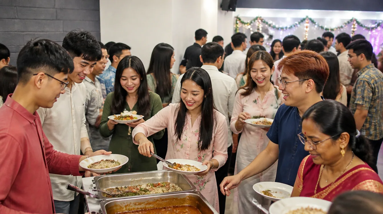 Festive open house on campus