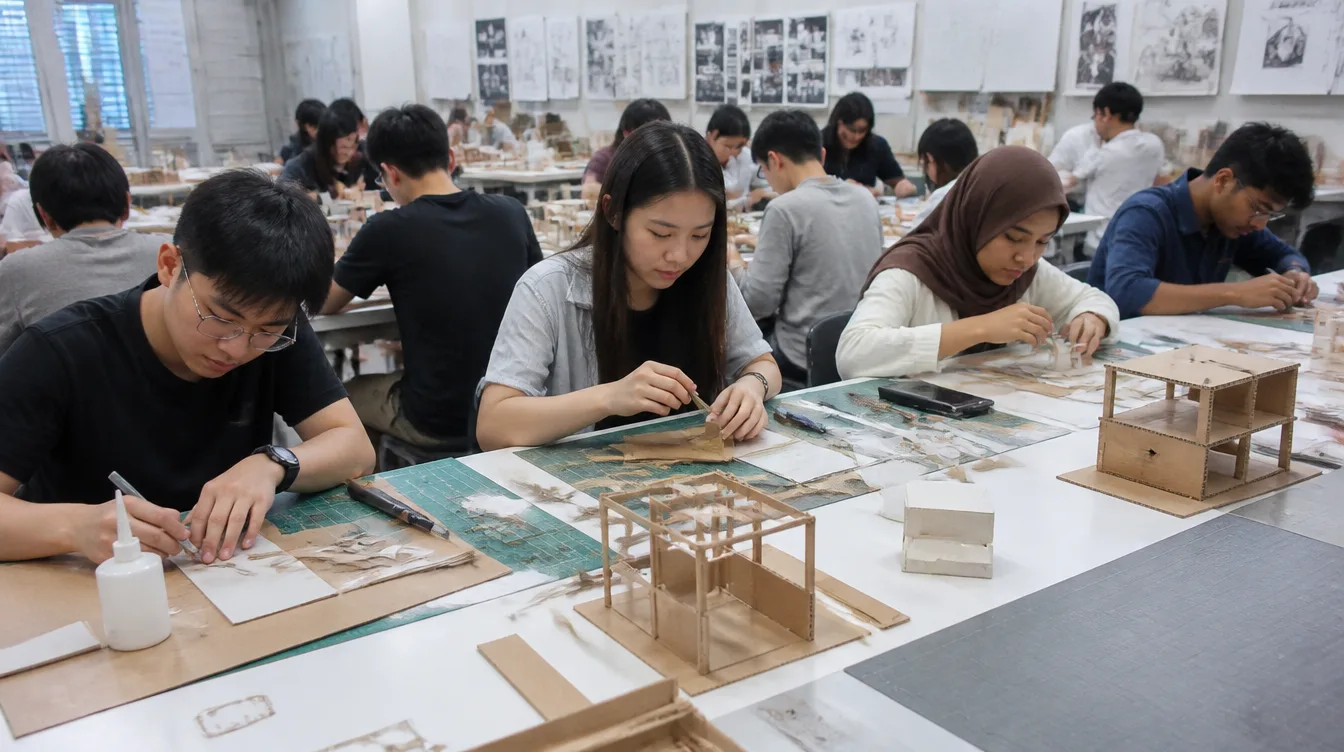 Foundation in Design model making