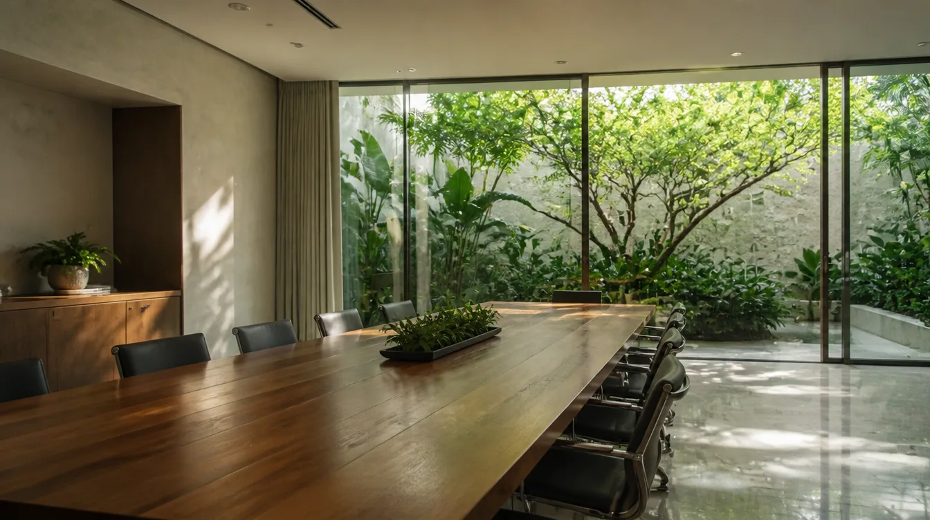 The leadership wing boardroom