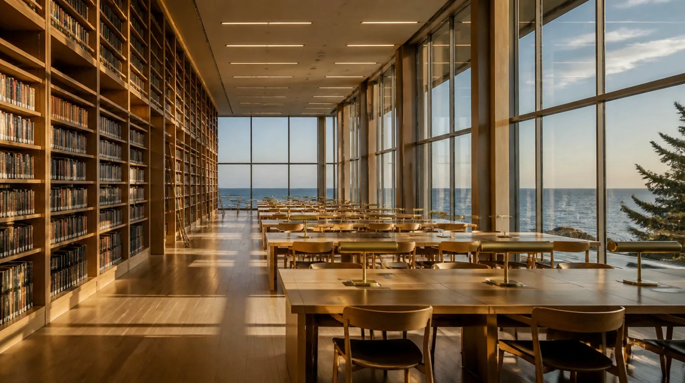 Kenward's Library reading hall
