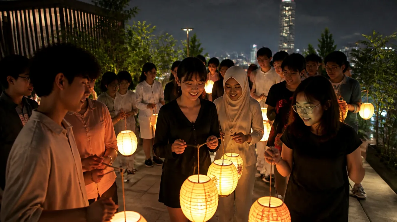 Mid-Autumn lantern walk