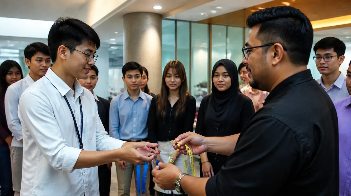 Diploma students start an internship