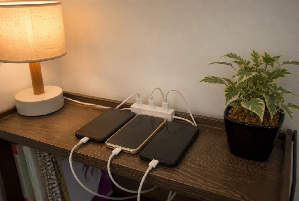 A family charging spot, one of the ideas discussed.