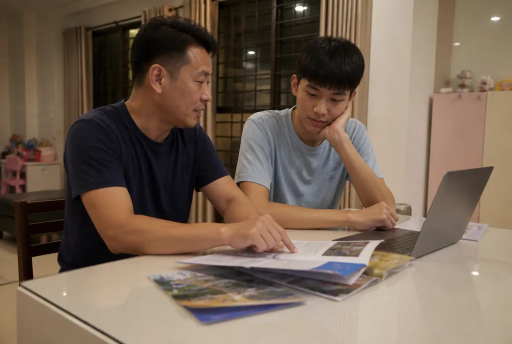 Planning next steps at home.