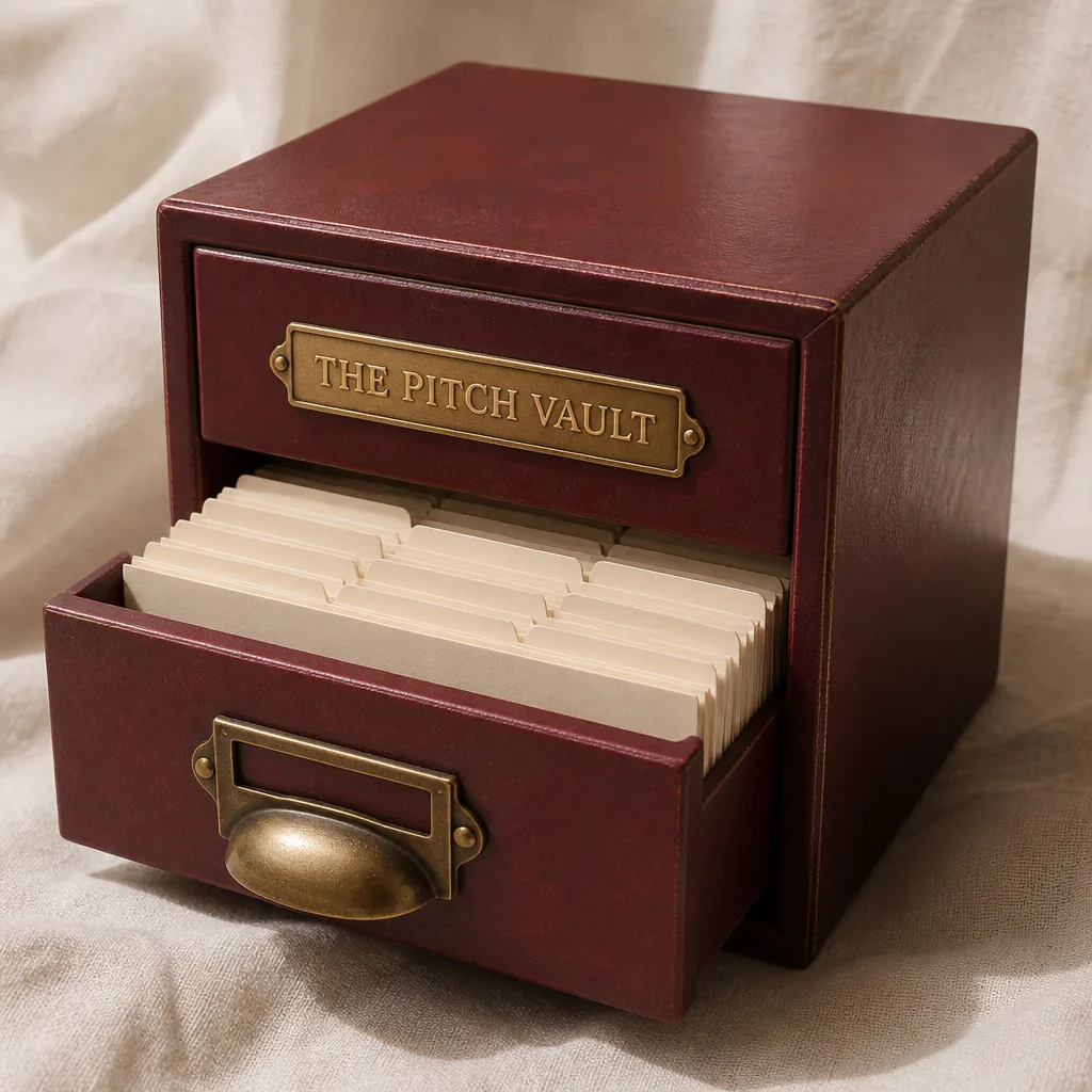 Bonus 1: The Pitch Vault