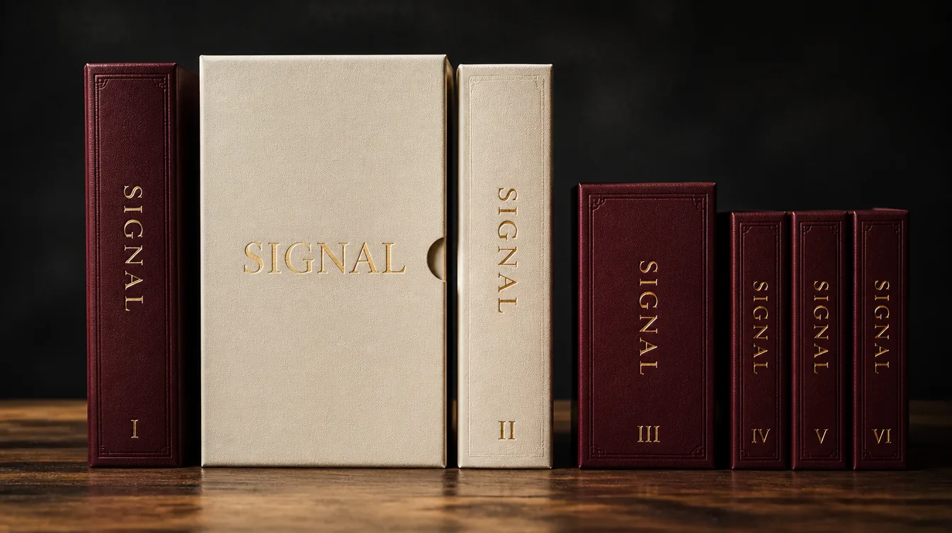 The full SIGNAL product family lineup