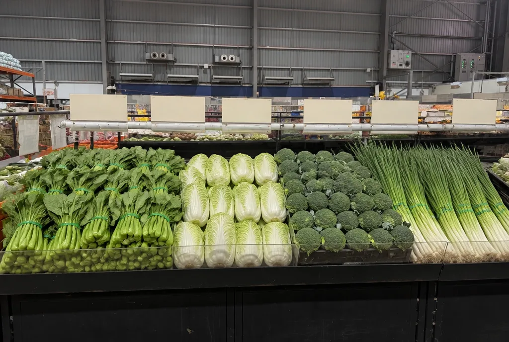 Fresh vegetables