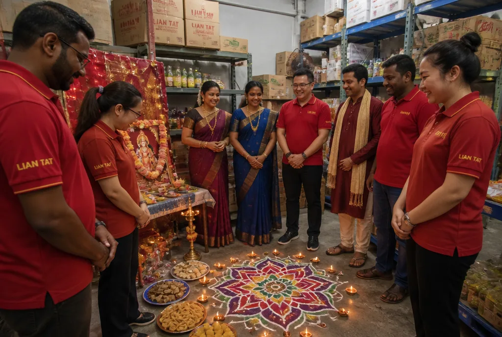 Deepavali celebration with the store team