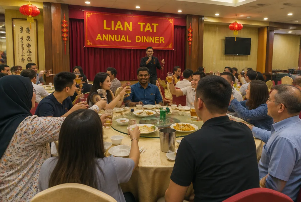 Annual staff dinner