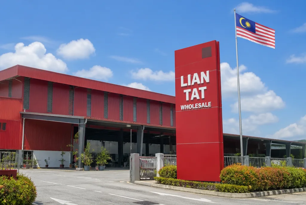 The Lian Tat Wholesale market hall on Jalan Kapar, Klang