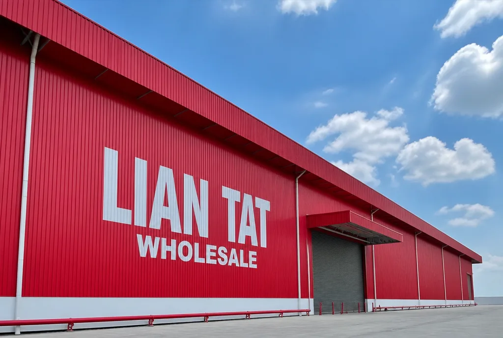 The Lian Tat Wholesale market hall on Jalan Kapar, Klang