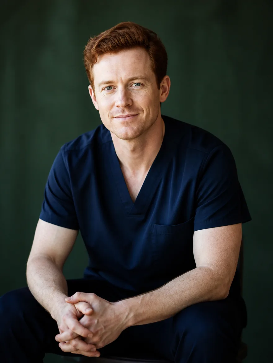 Portrait of Cole Whitaker, RN