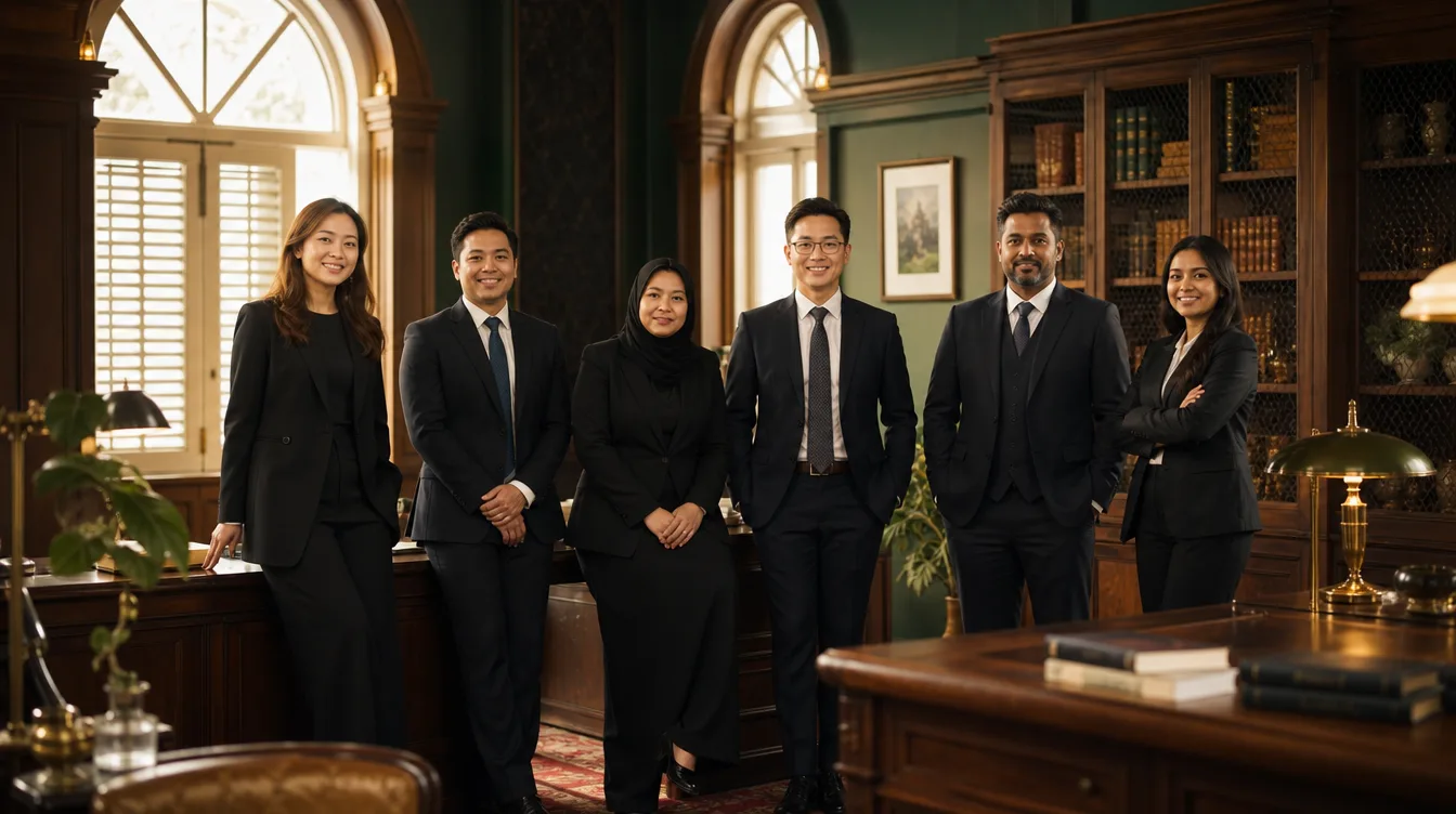 The team at Cheong, Rashid & Devan